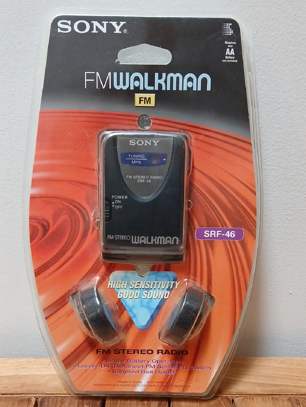 Sony Walkman FM Stereo Radio SRF-46